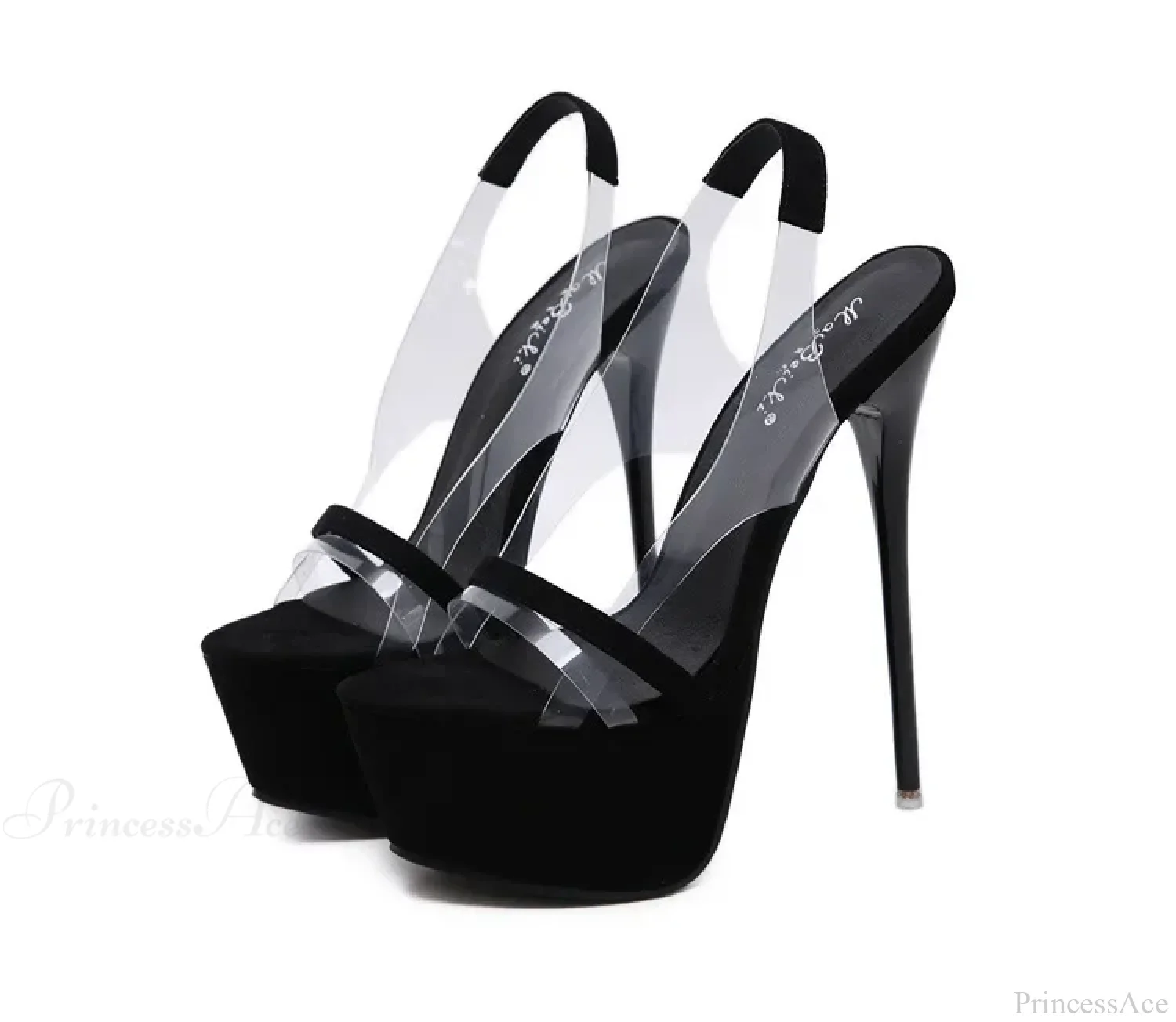 16CM Thin High Heels Peep Toe Platform Pvc Transparent Party Wedding Slip-on Stiletto Pumps High Heel - Image 7