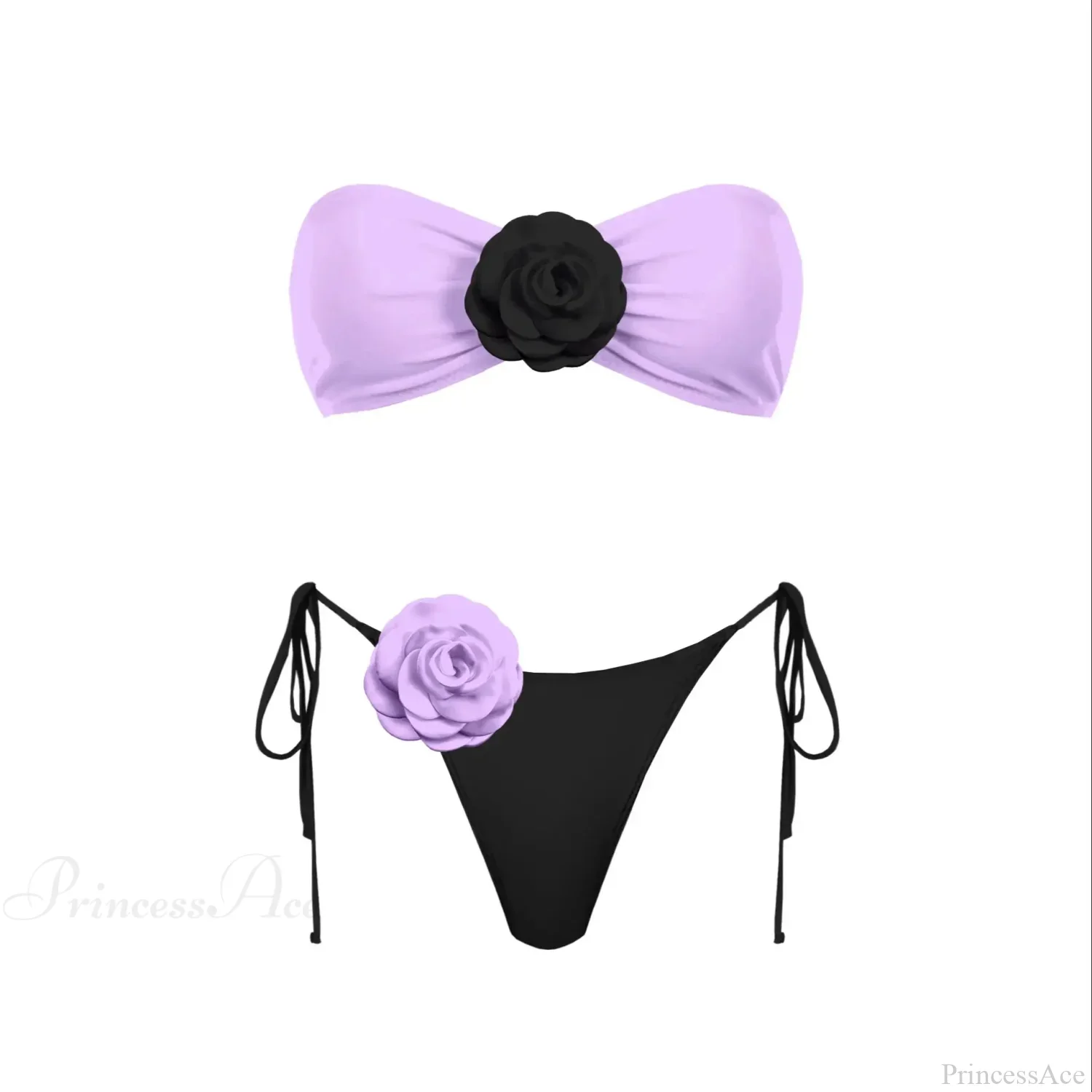 3D Flower Bandage Bikini Set - Image 14