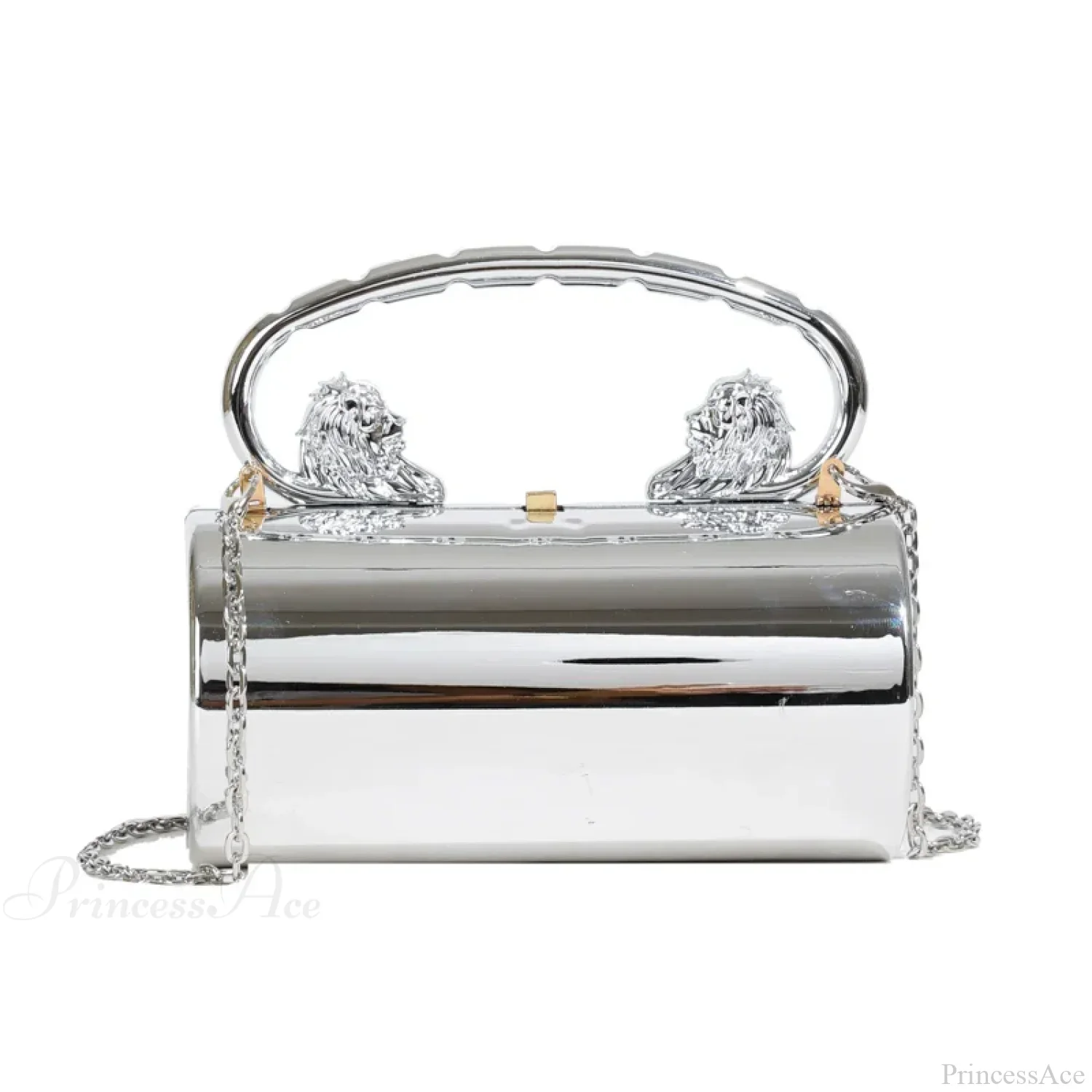 Acrylic Cylinder Crossbody Evening Clutch Bag - Image 10
