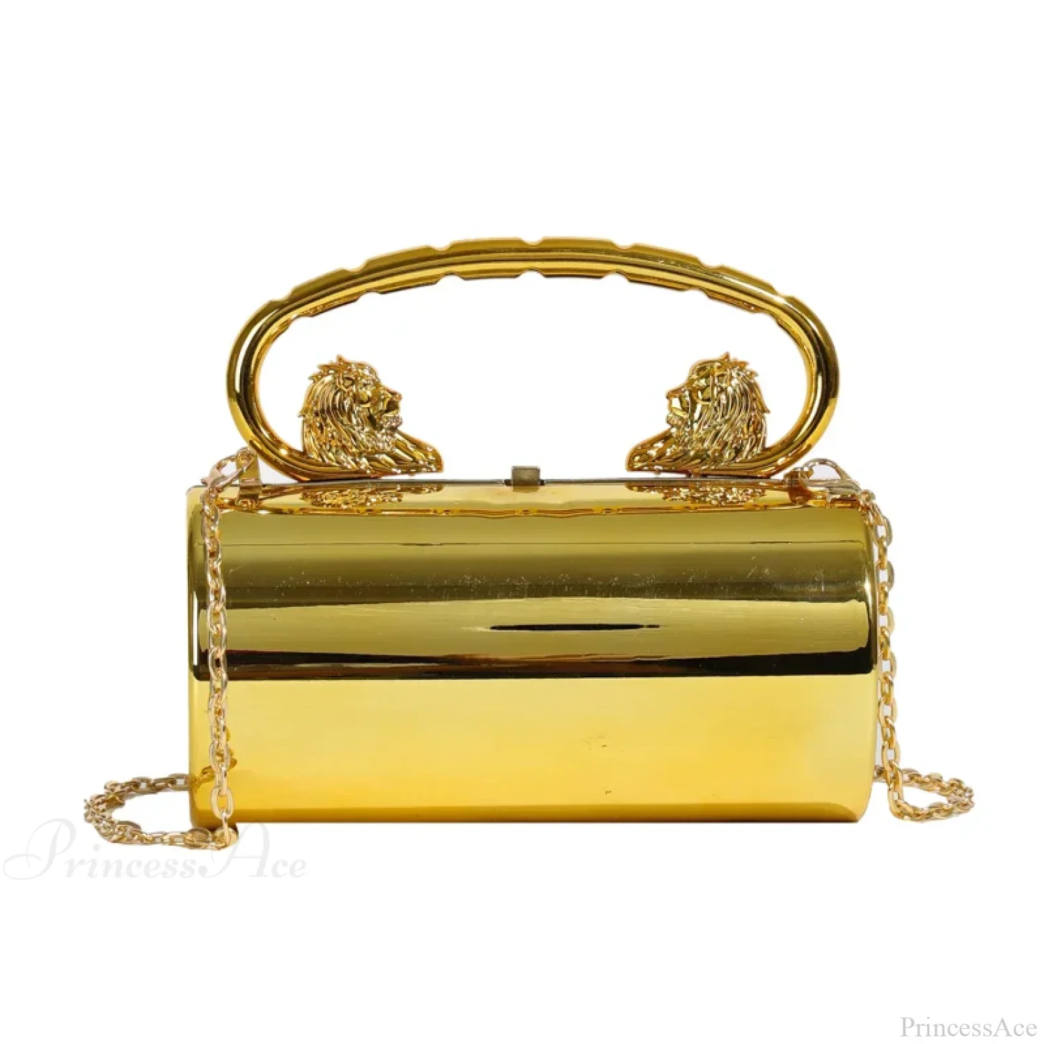 Acrylic Cylinder Crossbody Evening Clutch Bag - Image 6