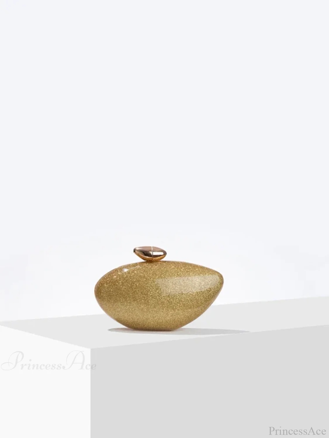Acrylic Egg Shaped Designer Evening Party Handbag Pearl Shell Purse - Image 5