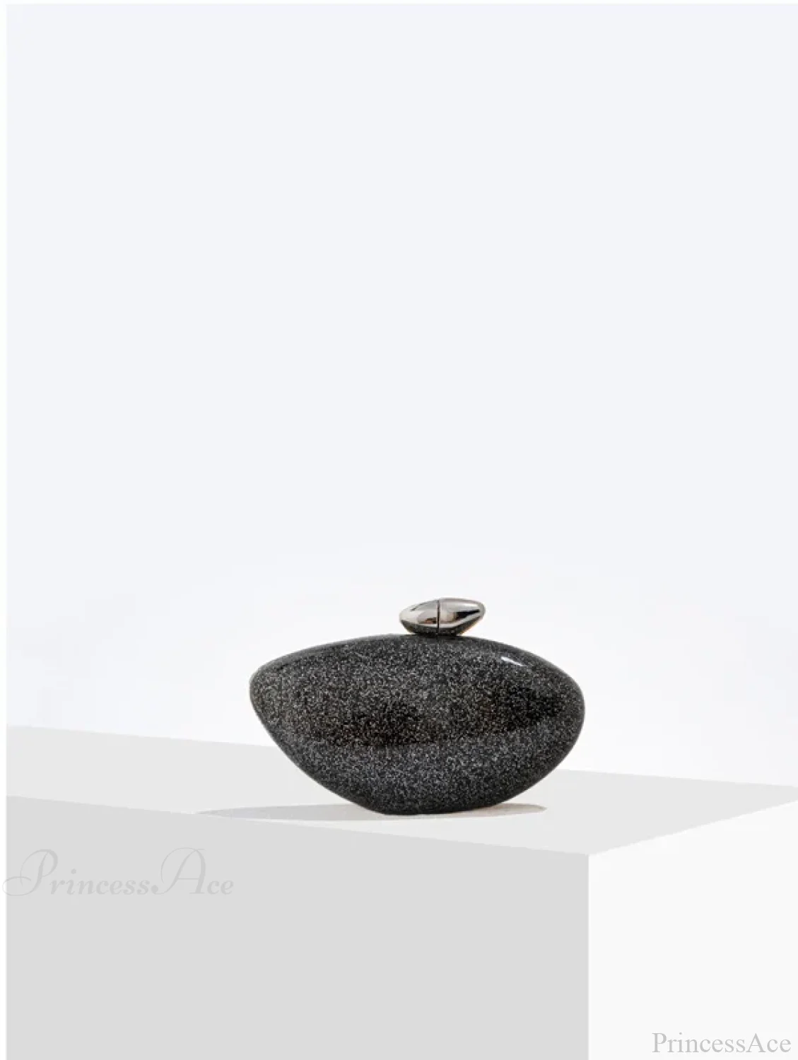 Acrylic Egg Shaped Designer Evening Party Handbag Pearl Shell Purse - Image 6