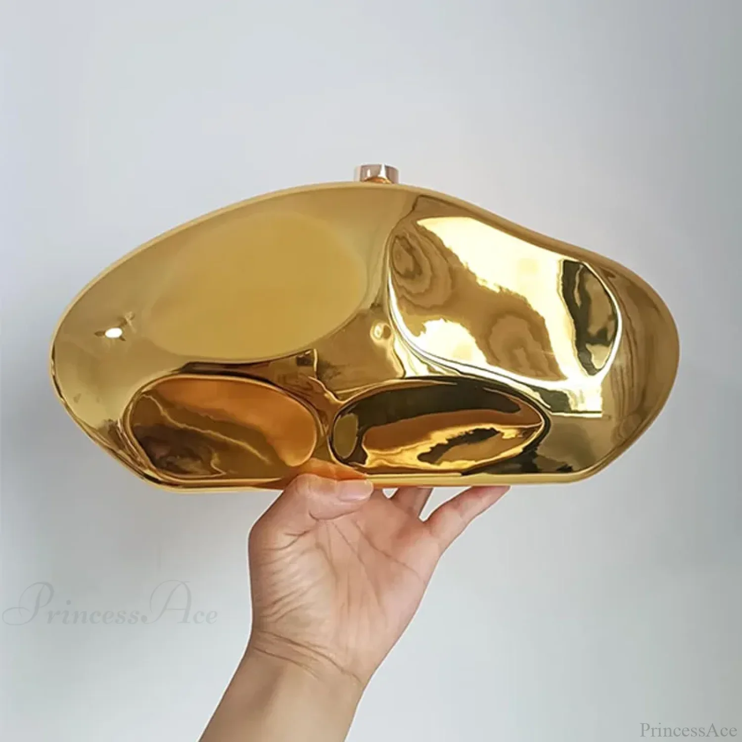 Acrylic Geometric Shape Evening Wristlet - Image 4