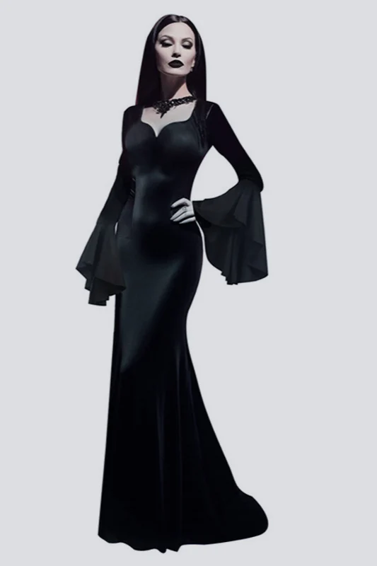 Adams Family Style Gothic Dress - Image 3