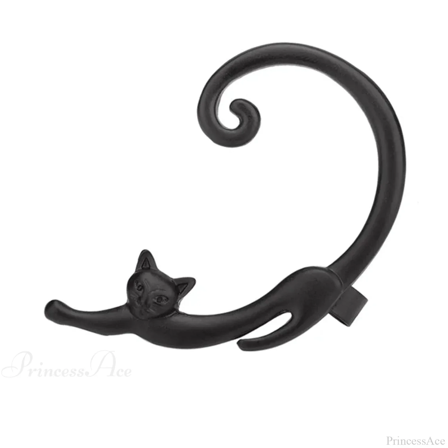 Adorable Feline Clip On Ear Cuff Wrap Earring - Image 6