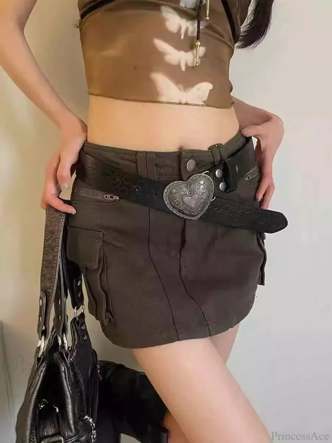Affection Y2K Gothic Vintage Slender Individuality Belt - Image 2