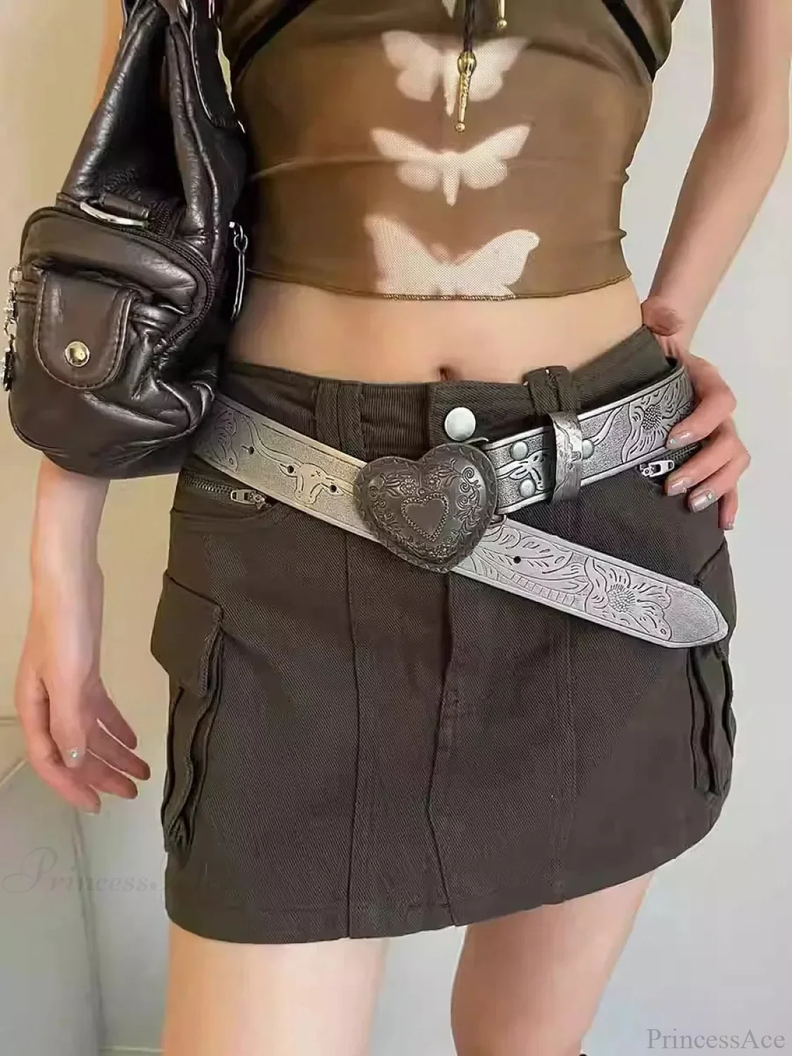 Affection Y2K Gothic Vintage Slender Individuality Belt - Image 3