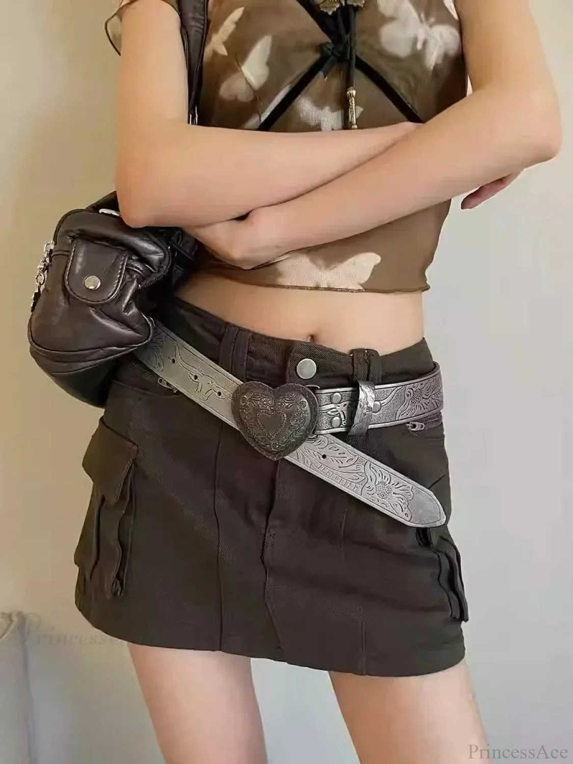 Affection Y2K Gothic Vintage Slender Individuality Belt - Image 4