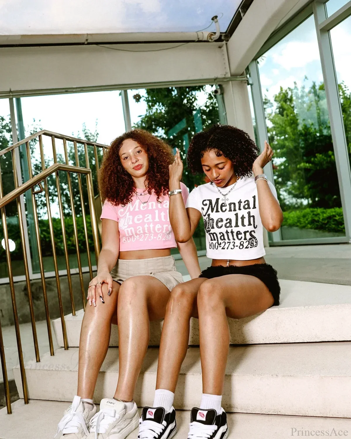 American Show Waist Letter Graphic T-shirt