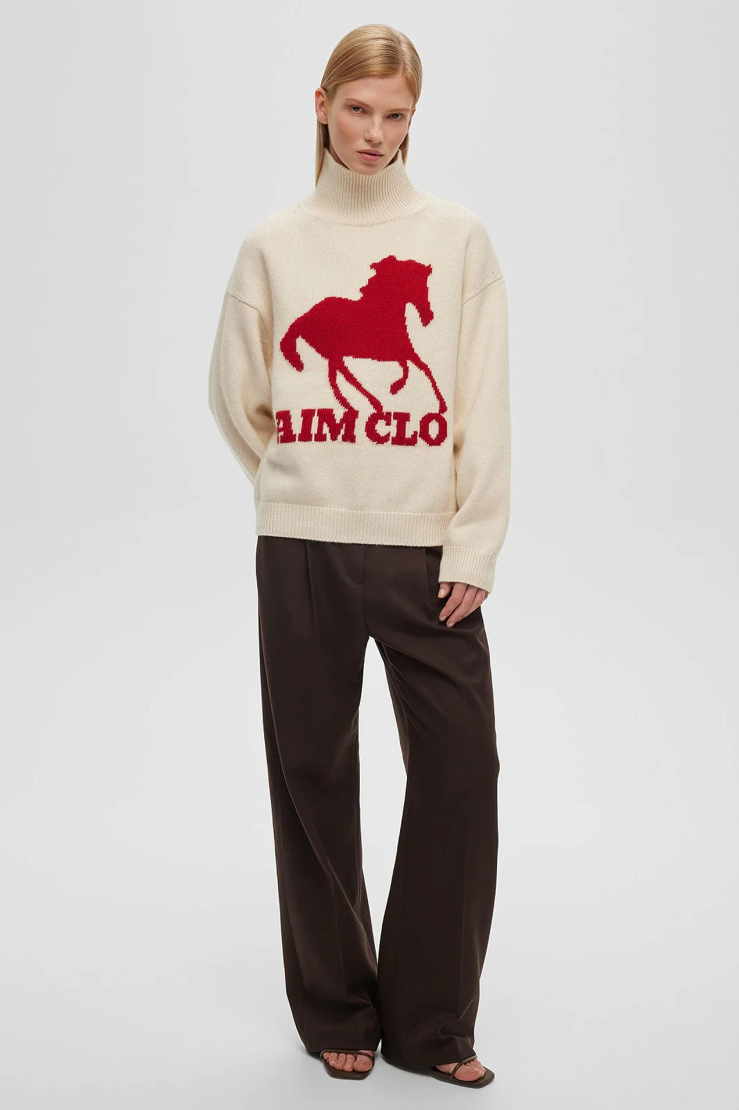 Animal Print Colorblock Turtle Sweatshirt - Image 3
