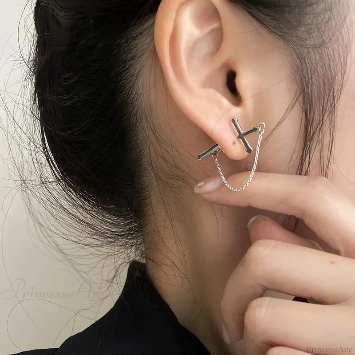 Antique Dim Gothic Blade Stiletto Earring - Image 15