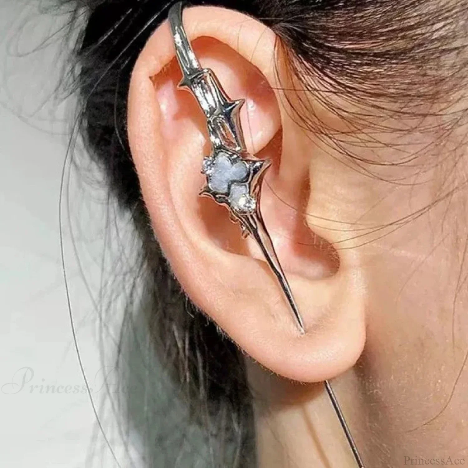 Antique Dim Punk Gothic Blade Dagger Earring - Image 5
