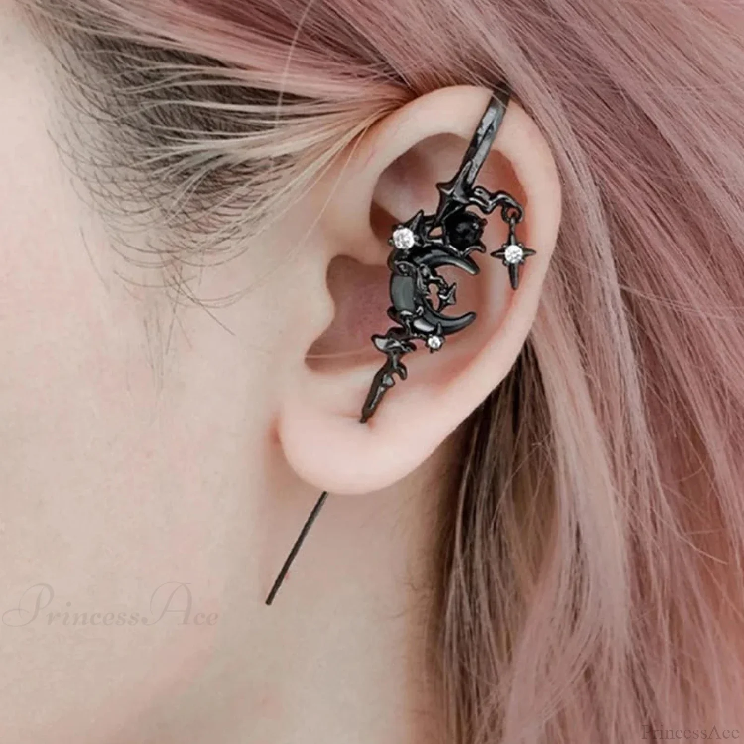 Antique Dim Punk Gothic Blade Dagger Earring - Image 6