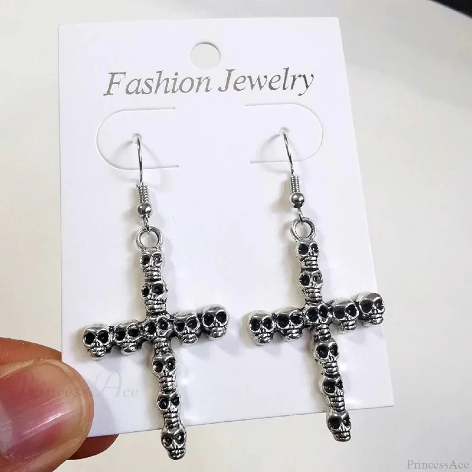 Antique Fairy Wings Grunge Dangling Earring - Image 10