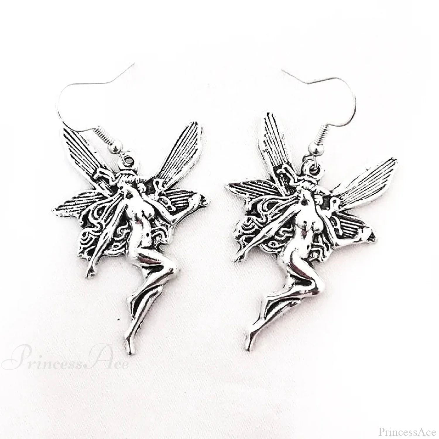 Antique Fairy Wings Grunge Dangling Earring - Image 8