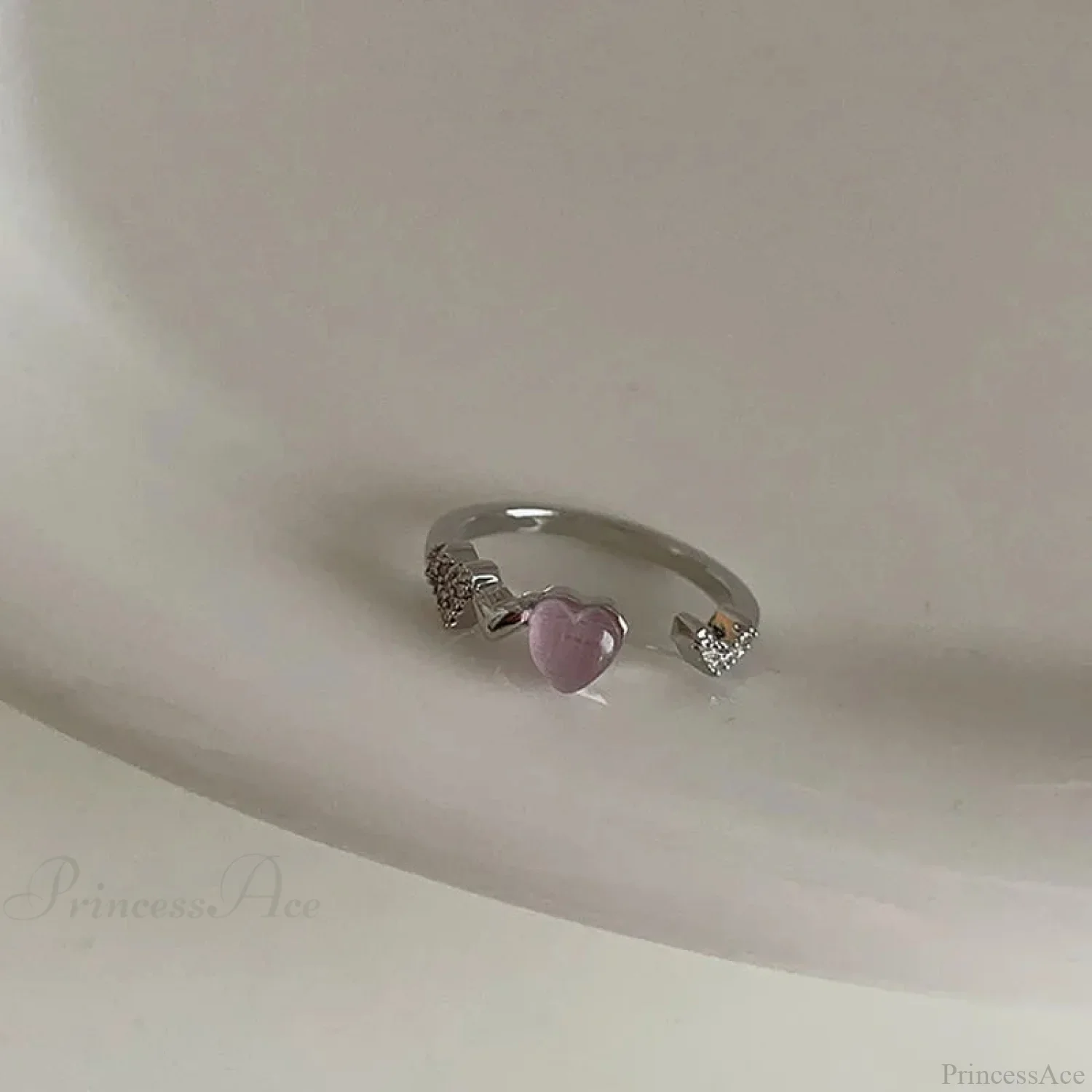 Antique Mysterious Zircon Cross Band - Image 8