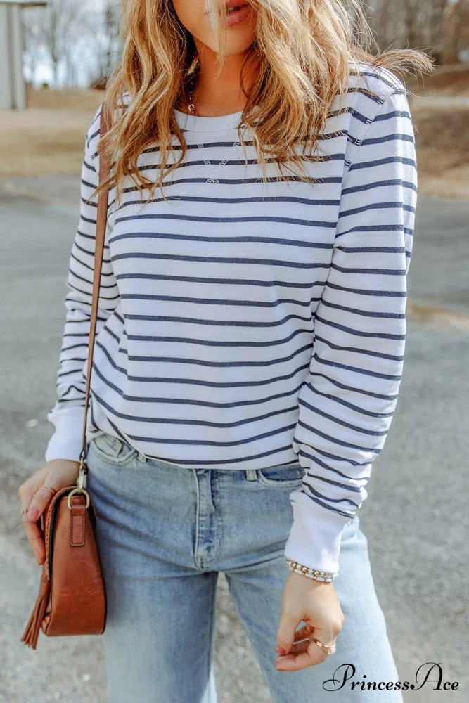 Arm Striped Long Top - Image 5