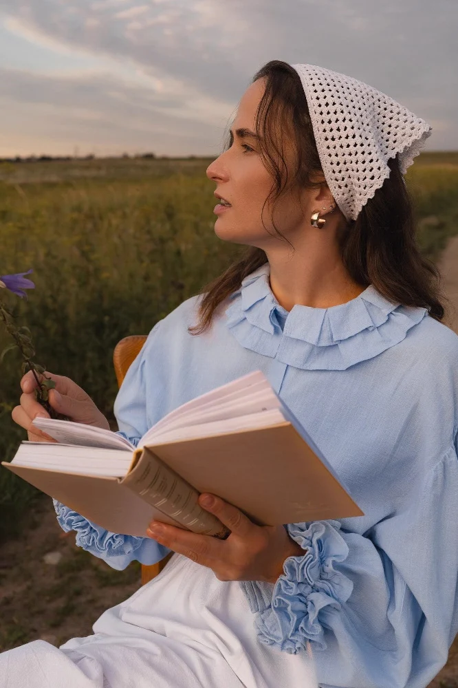 Autumn Winter Casual Long Sleeve Blouse - Image 3