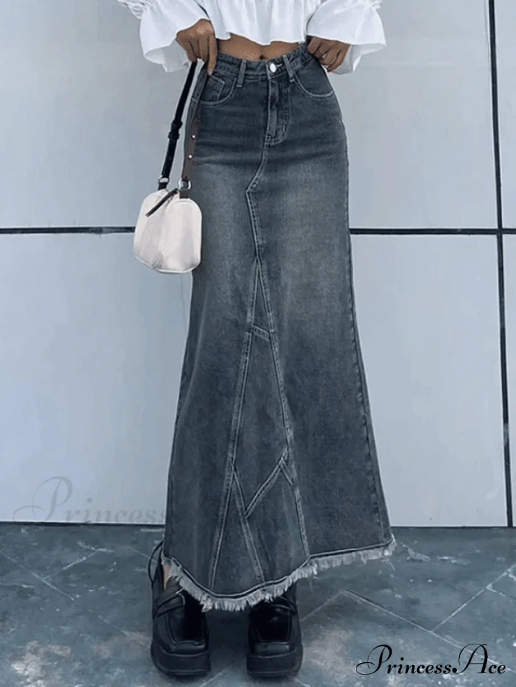 Back Slit Graceful Bodycon Skirt