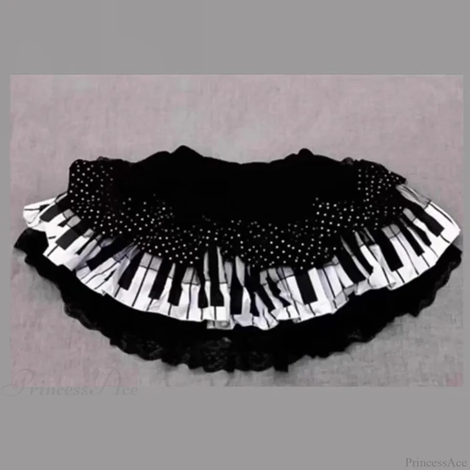 Baggy Lace Gothic Lolita Cake Skirt - Image 2