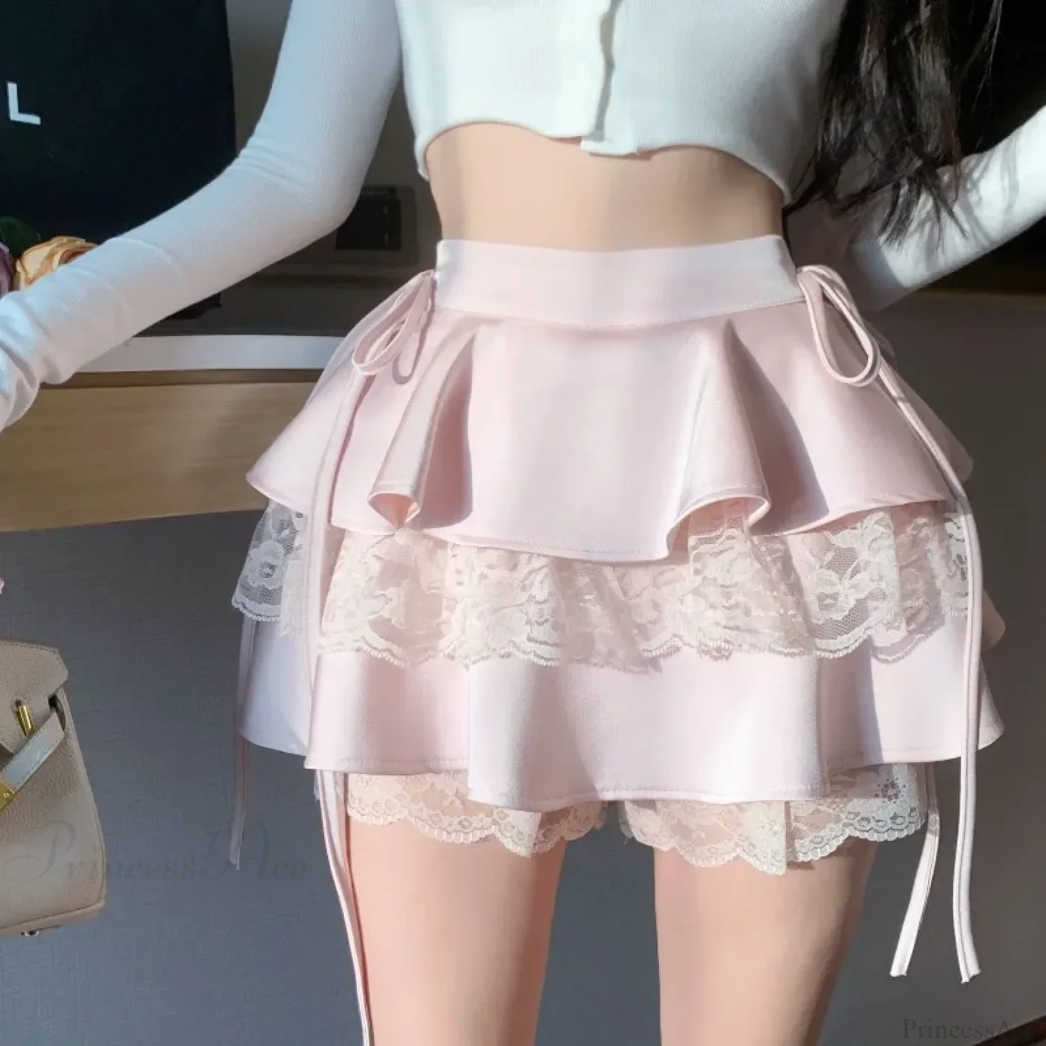 Bandage Lace Lolita Skirt - Image 5