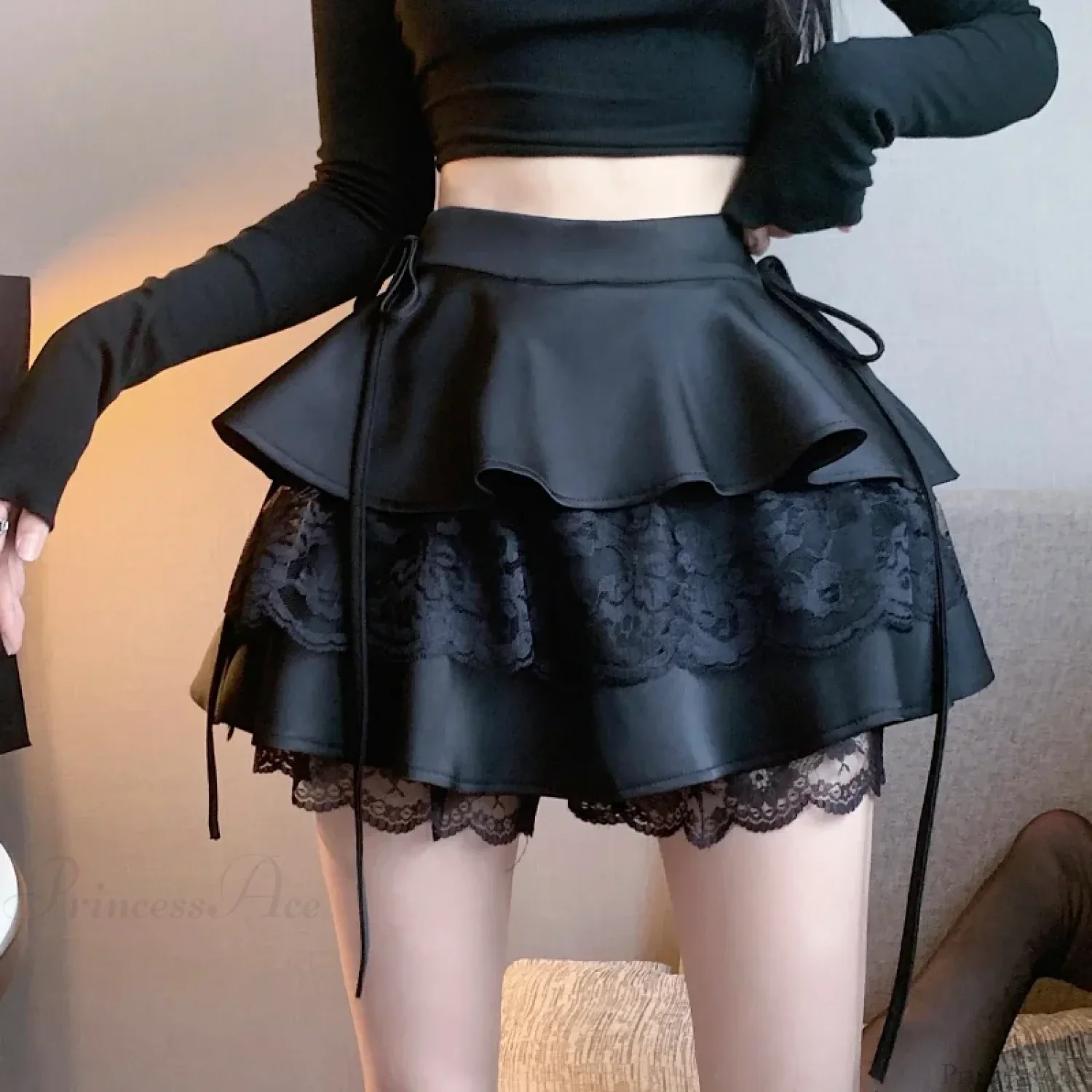 Bandage Lace Lolita Skirt - Image 7