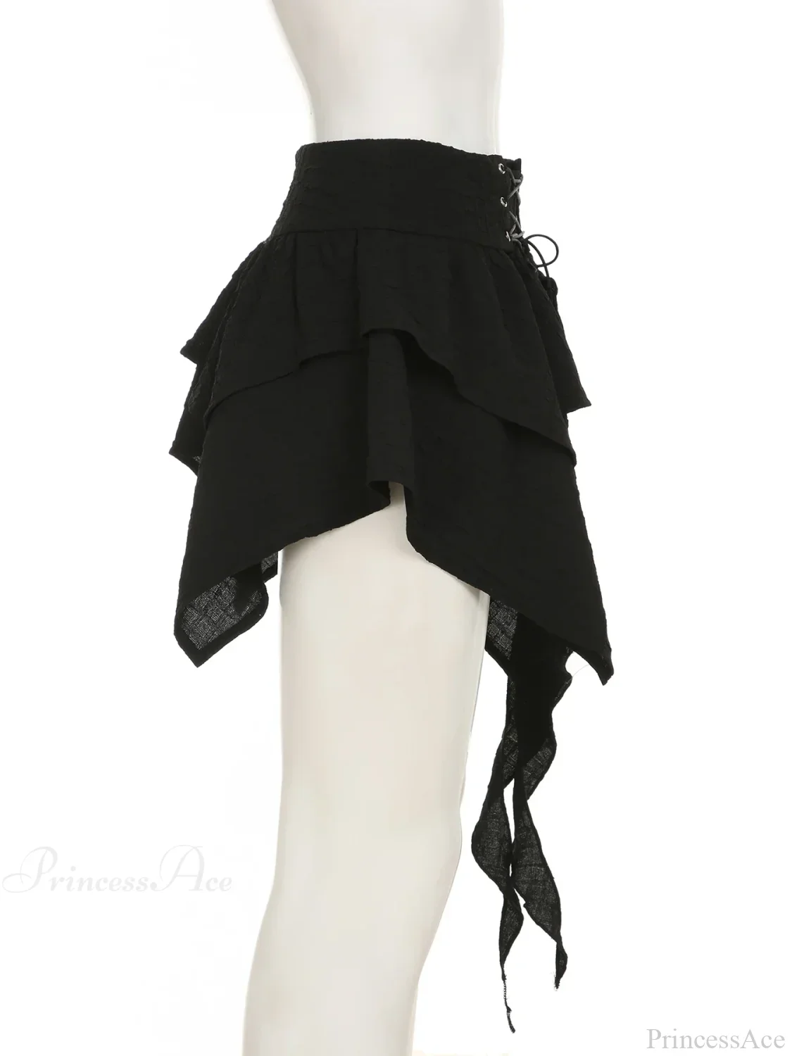 Bandage Ruffles A-line Skirt - Image 3