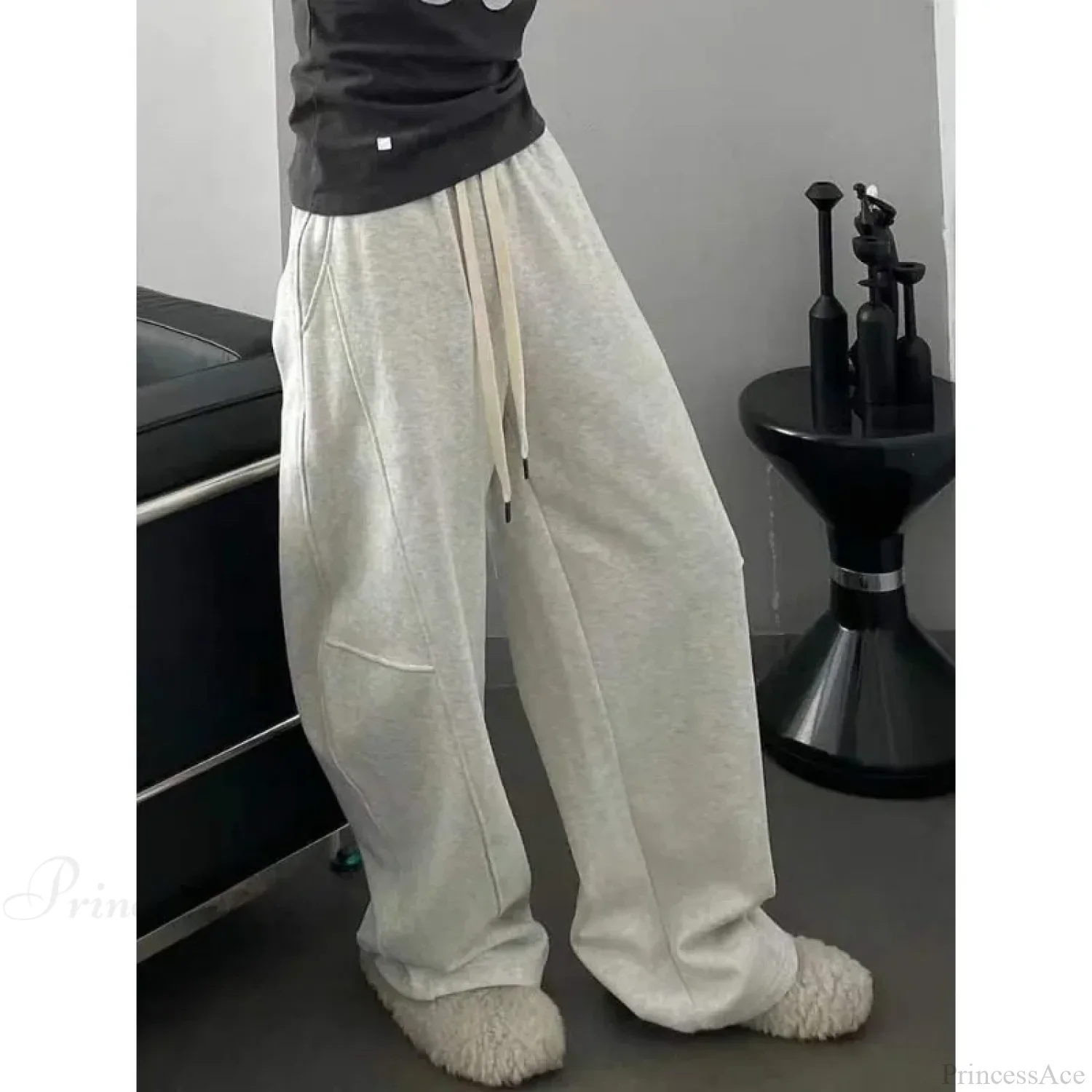 Basic Oversized Y2K Women Sweatpants Pants - Image 5