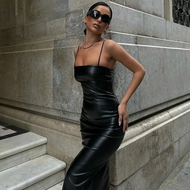 Solid Bandage Party Dress - Image 3