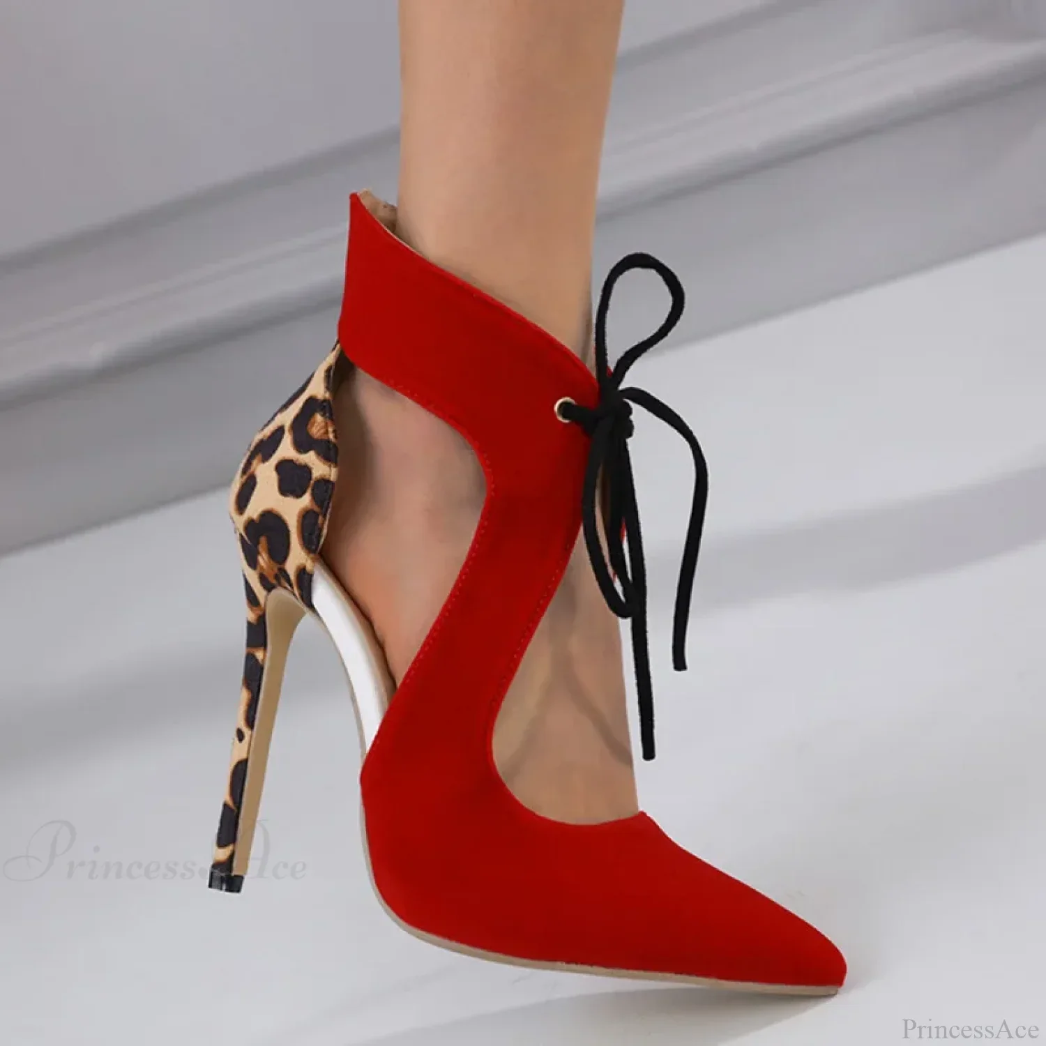 Black Sexy Thigh High Over The Knee Leather Boots Pointed Toe 11.5CM High Heels Stiletto Club High Heel - Image 3