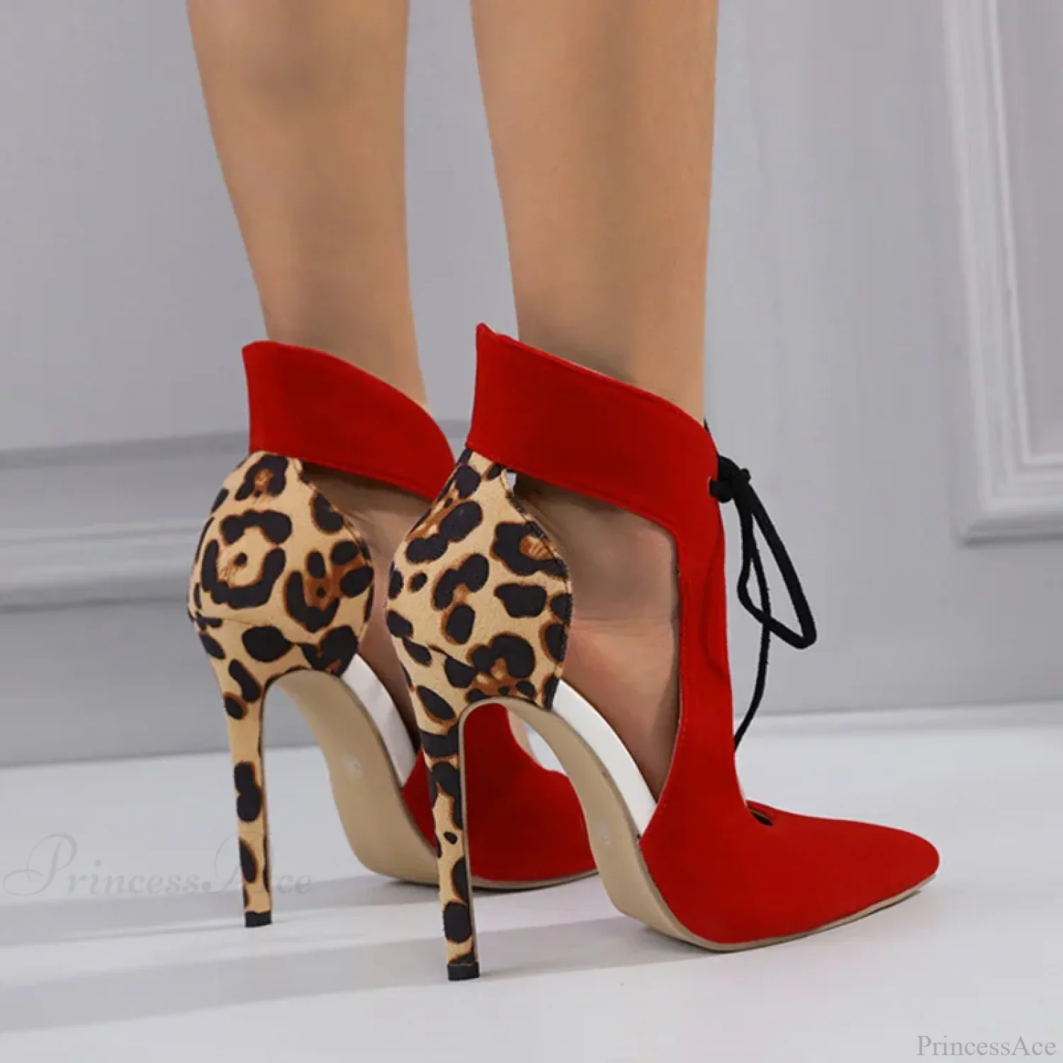 Black Sexy Thigh High Over The Knee Leather Boots Pointed Toe 11.5CM High Heels Stiletto Club High Heel - Image 4