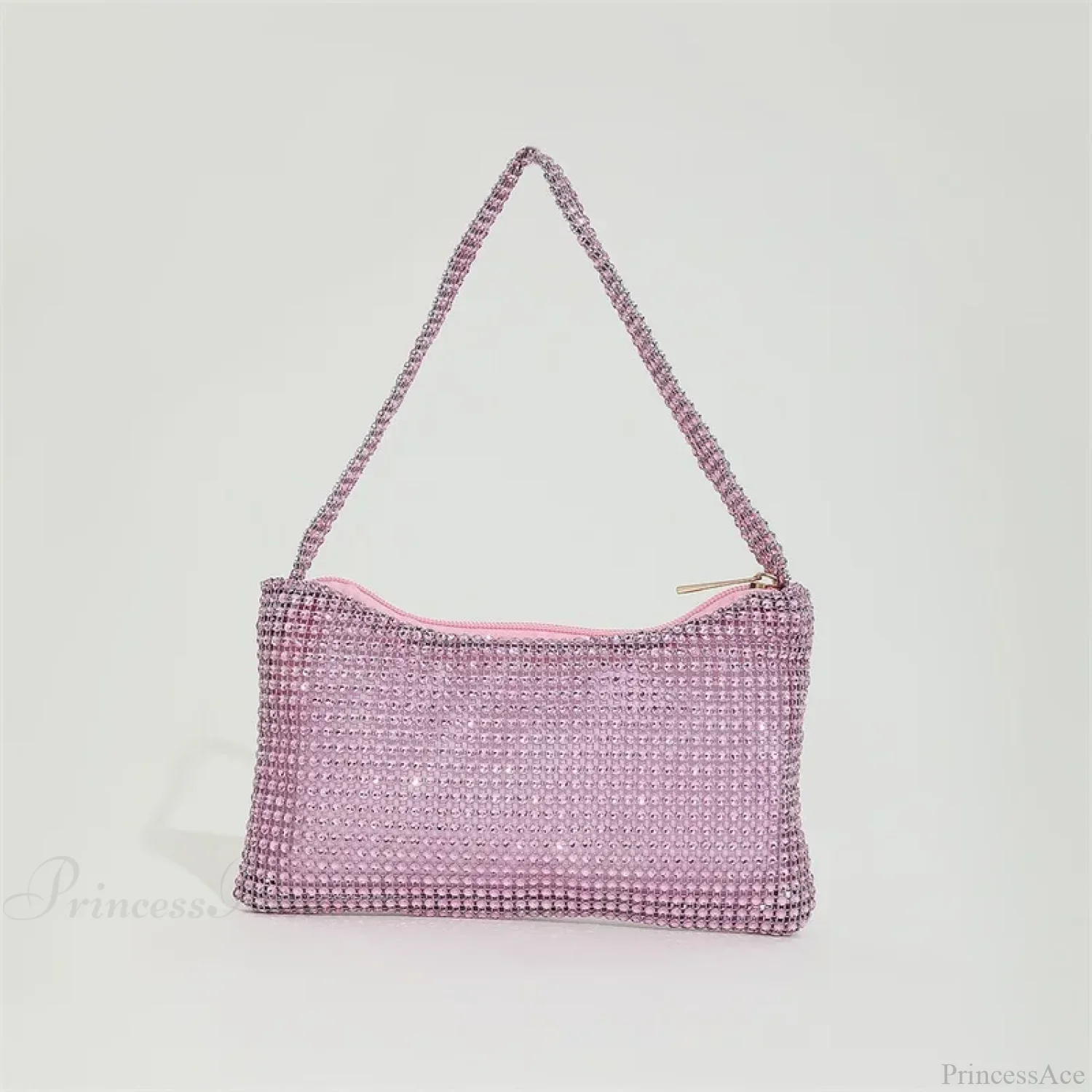 Bling Rhinestone Evening Purse Diamond Shoulder Wedding Party Clutch - Image 8