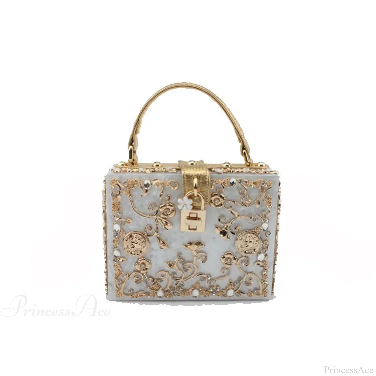 Bling Sequined Heart Evening Clutch Bag - Image 11