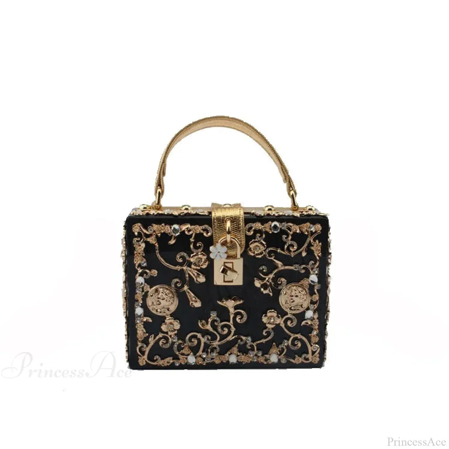 Bling Sequined Heart Evening Clutch Bag - Image 13