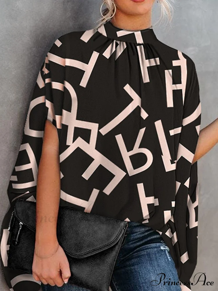 Blouse Loose Blouse Top Femme Arm Casual Design Women Warm-Season Fashion Brief Elegant - Image 10
