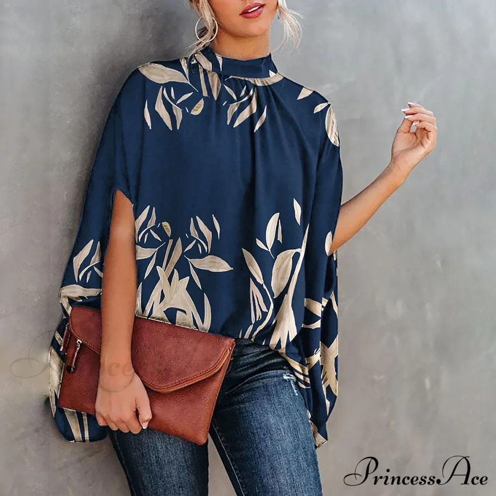 Blouse Loose Blouse Top Femme Arm Casual Design Women Warm-Season Fashion Brief Elegant - Image 13