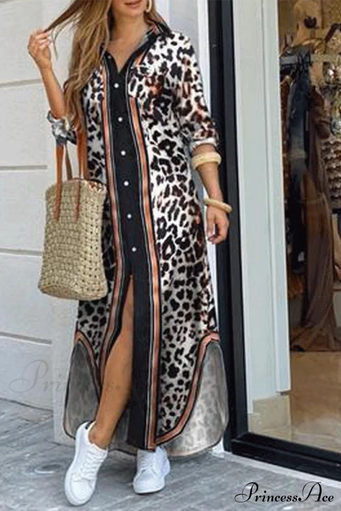 Blouse Patchwork Design Dress - Image 10