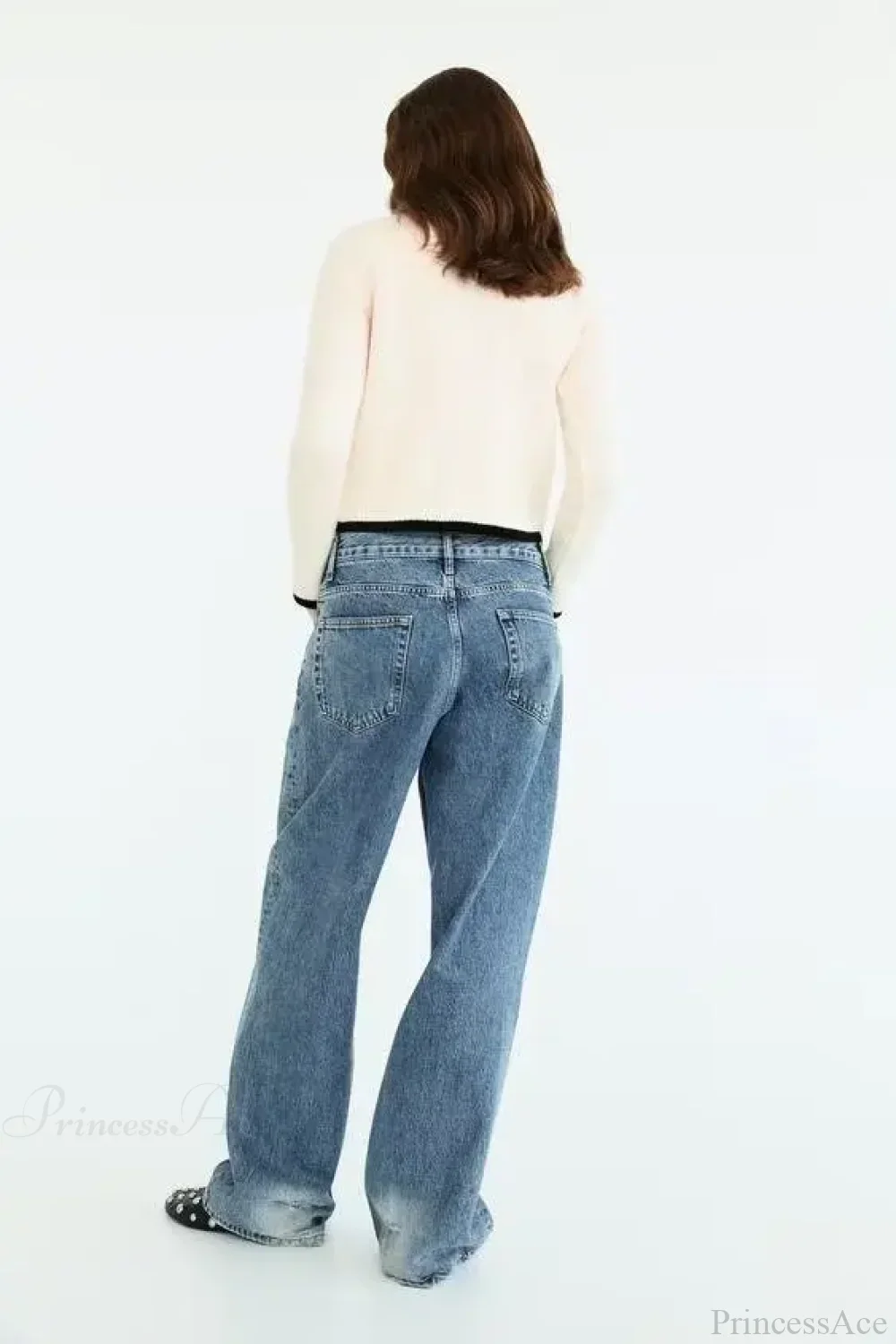 Bow Tie V-neck Long Sleeve Cardigan - Image 4