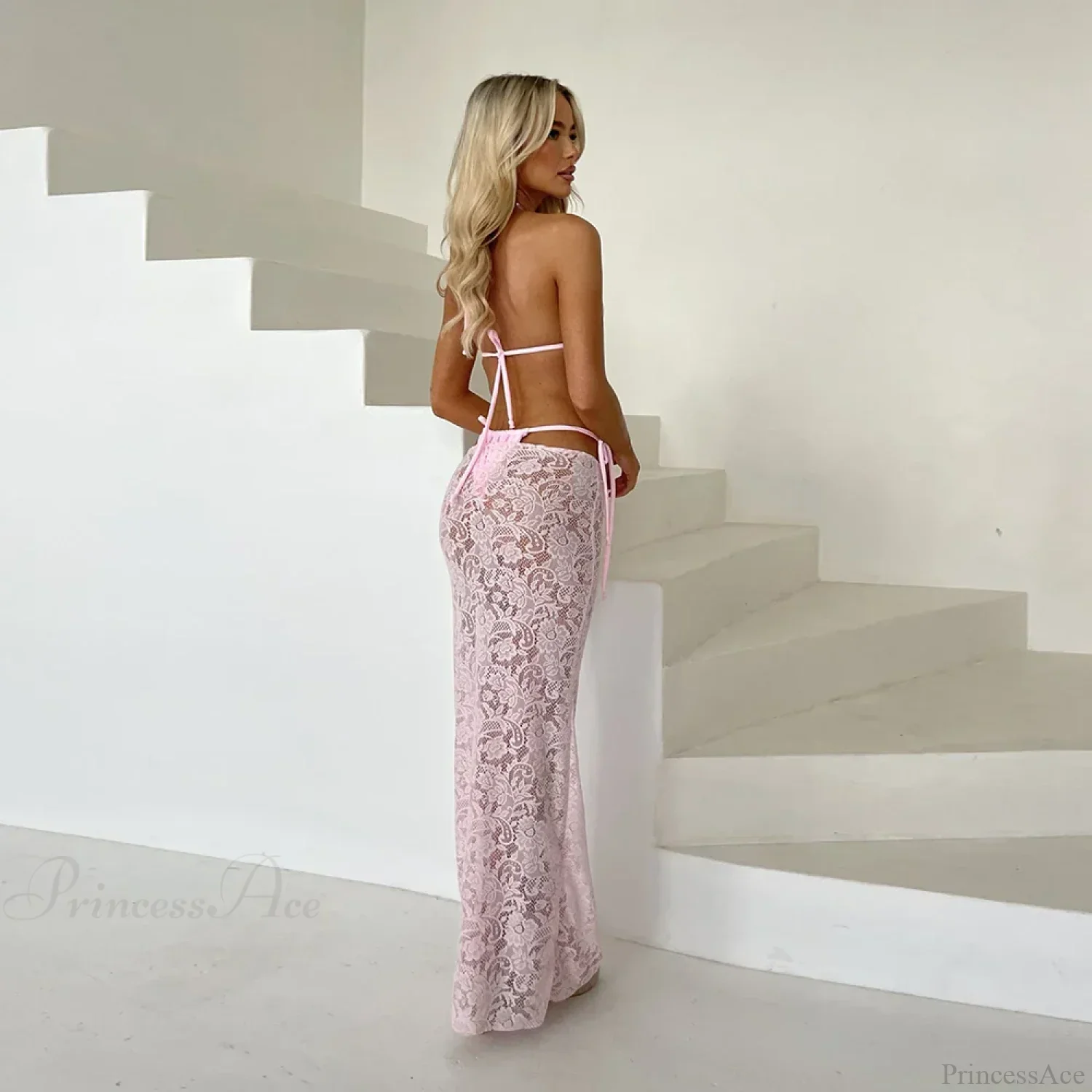 Brazil Long Dress Three Piece Swimsuit - Image 3