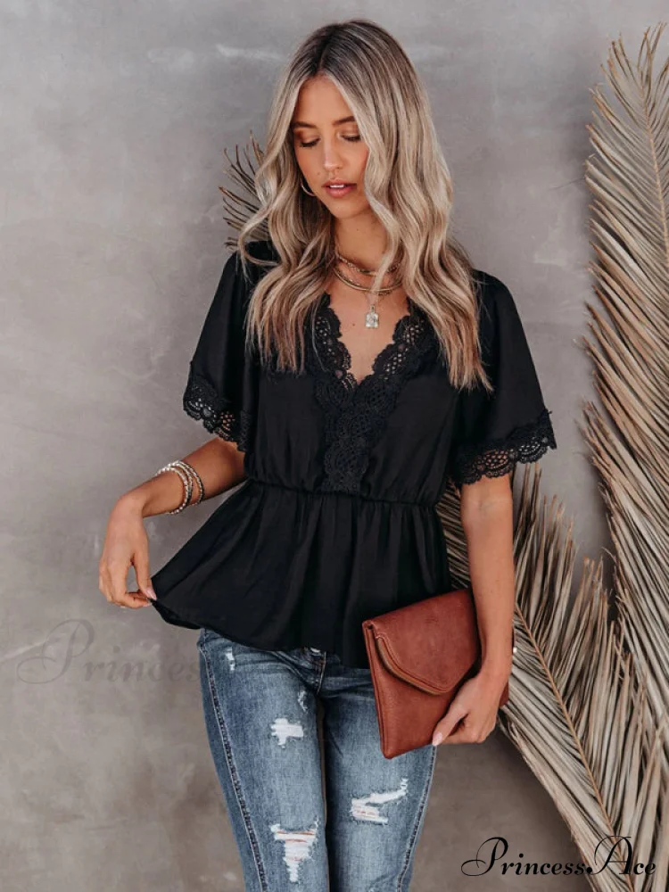 Brief Lace Arm Panel for Top Women - Image 9