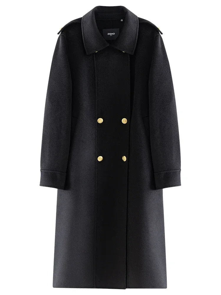 British Style Wool Red Coat - Image 4
