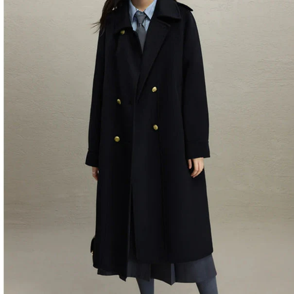 British Style Wool Red Coat - Image 5