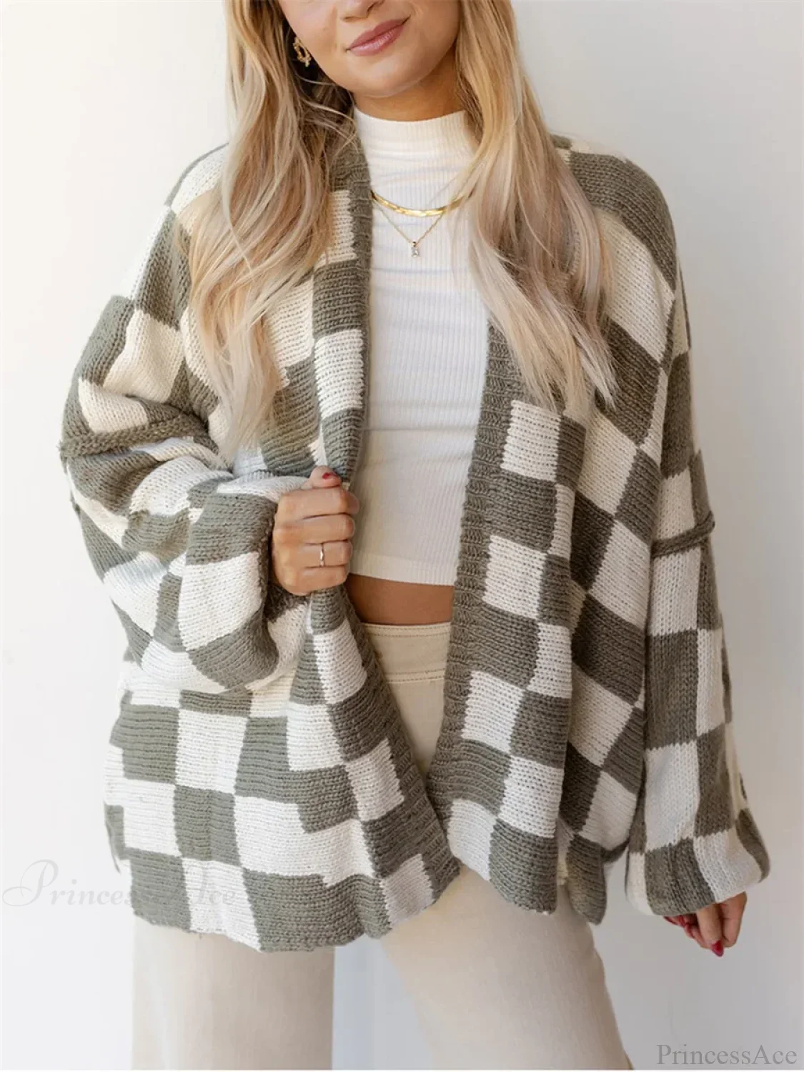 Button-Down Sweater Cardigan - Image 7