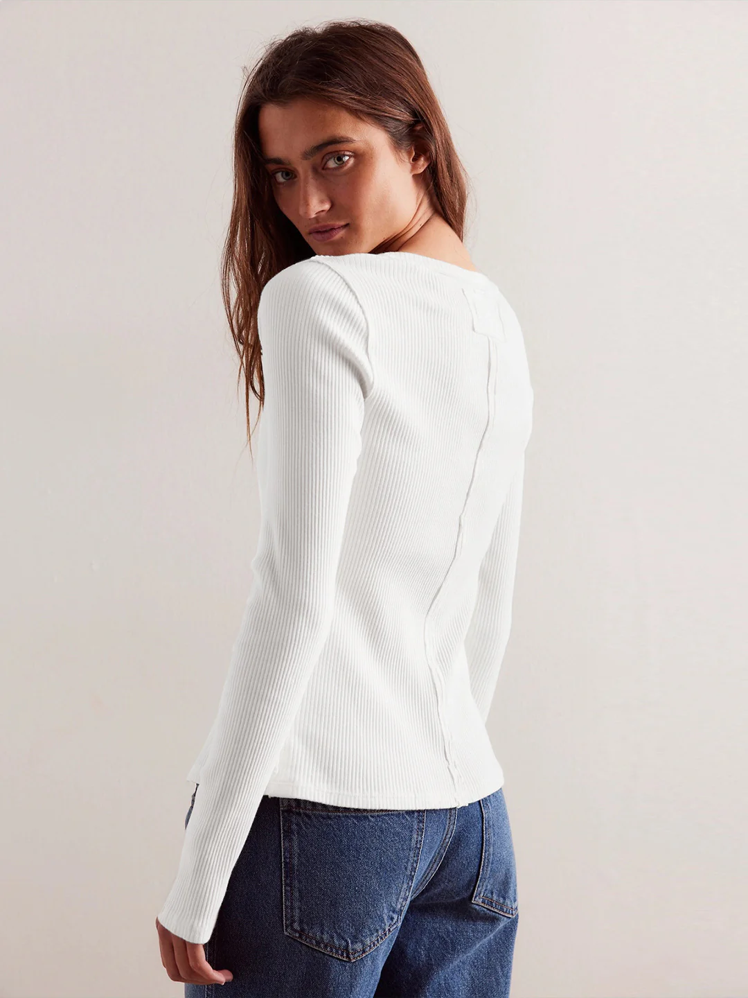 Buttoned Ribbed Knit Cardigan - Image 12