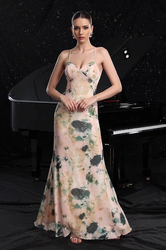 Cami Sleeveless Sequin Embroidered Backless Party Dress - Image 5