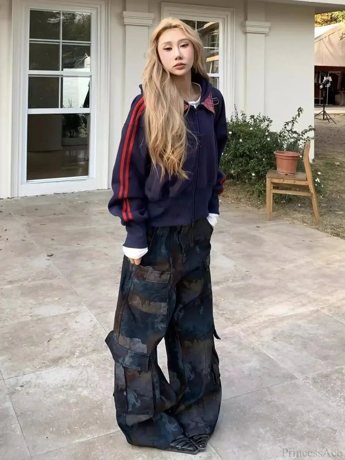 Camouflage Gothic Joined Pant - Image 2