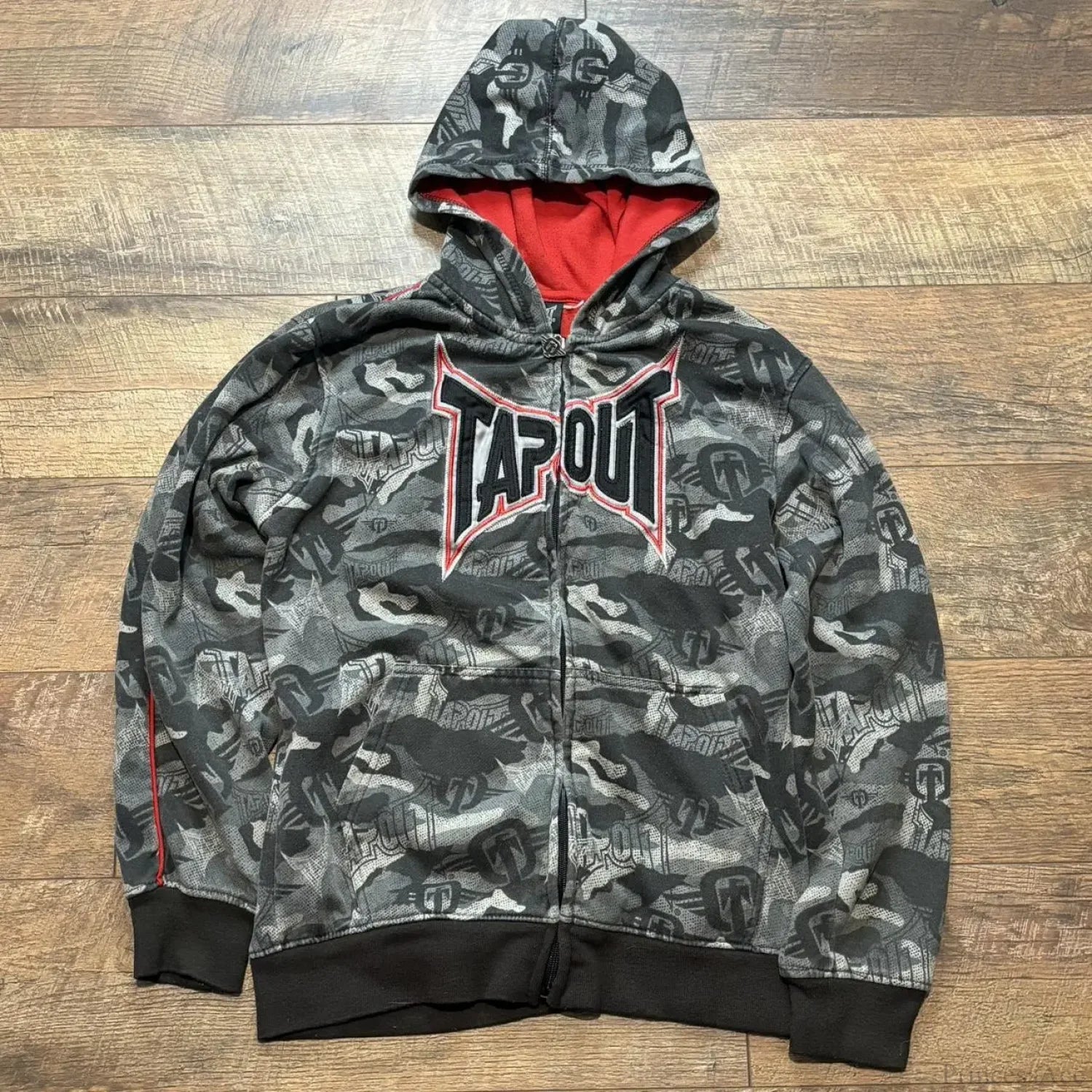 Camouflage Zipper Hoodie - Image 3