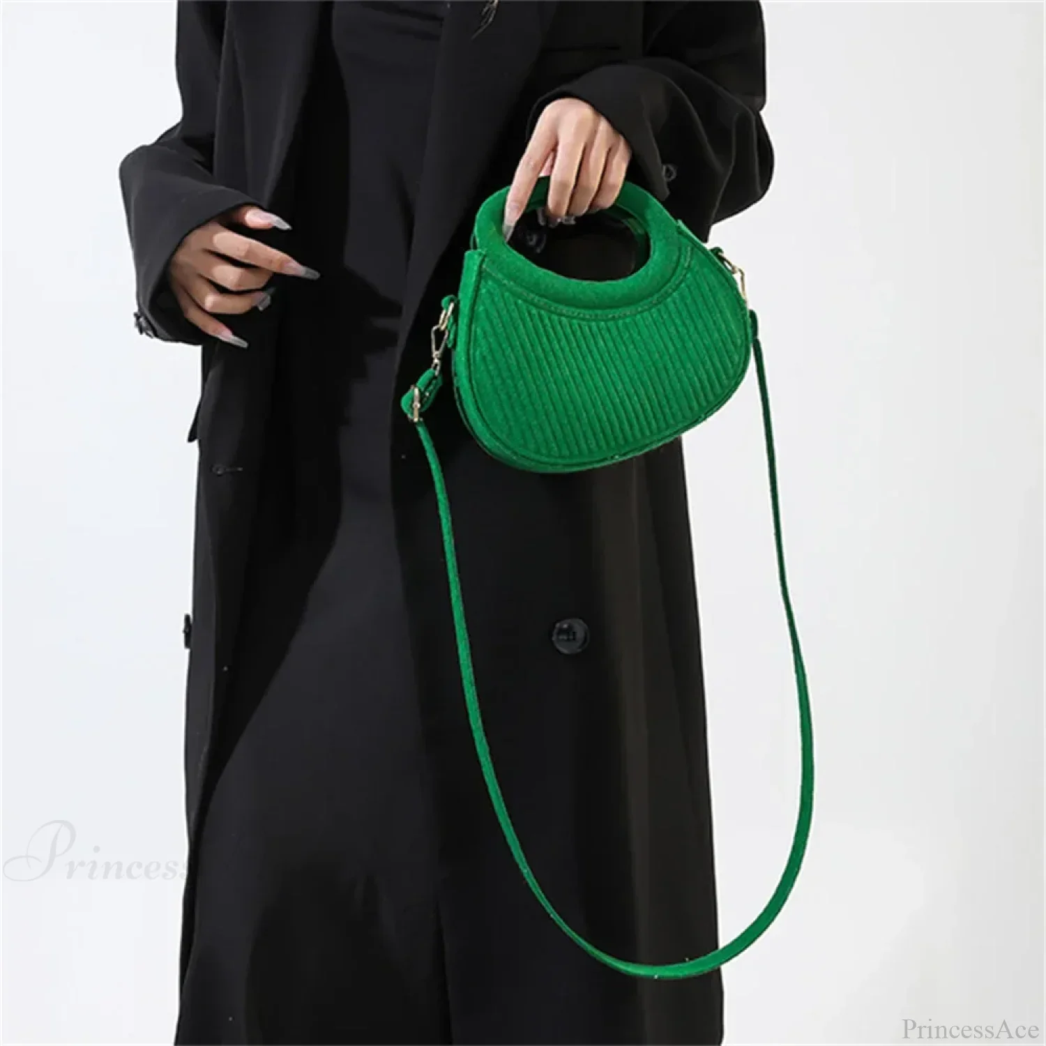 Candy Color Top-Handle Crossbody Casual Women's Handbag - Image 4