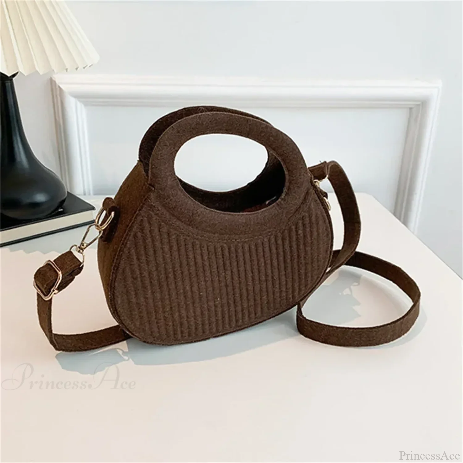 Candy Color Top-Handle Crossbody Casual Women's Handbag - Image 6