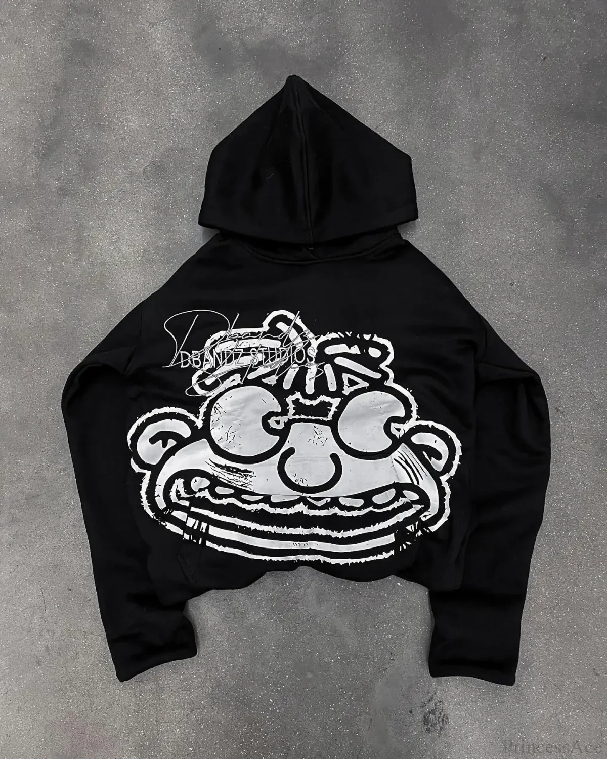 Cartoon Graphic Printed Hoodie - Image 7